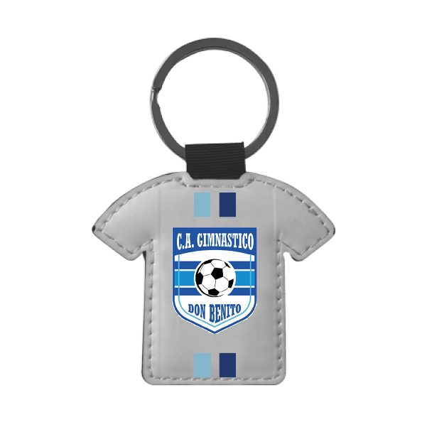 Llavero de piel sintética Camiseta